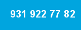931 922 77 82 931 922 77 82